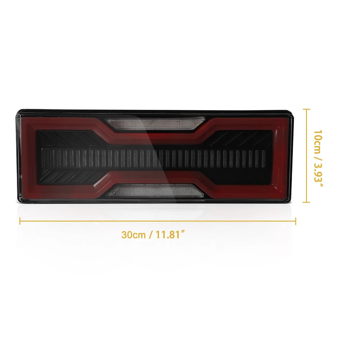 2PCS LED Tail Lights For Toyota Land Cruiser 70 Series FJ75 LC79 Rear Driving Reverse Brake Dynamic Turn Signal Lamps Taillights