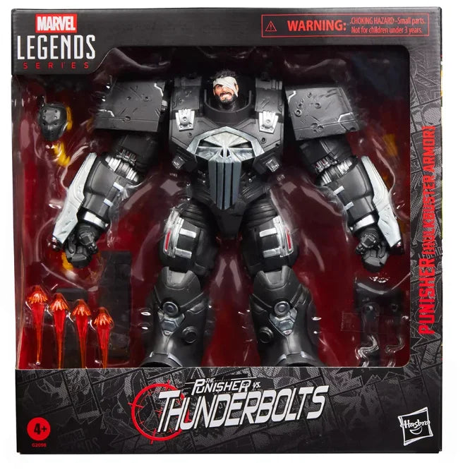 Original Hasbro Marvel Legends Series Punisher VS Thunderbolts Action Toys Figure Collection Model