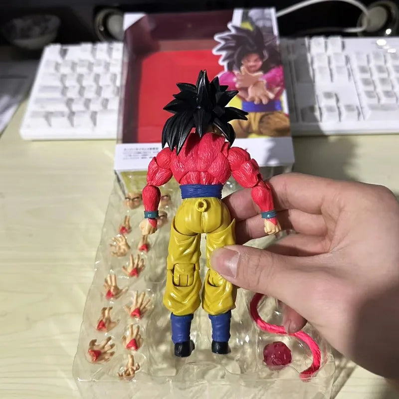 Anime Super Dragon Ball Combat Shf Saiyan Son Goku Bejita Movable Action Figure