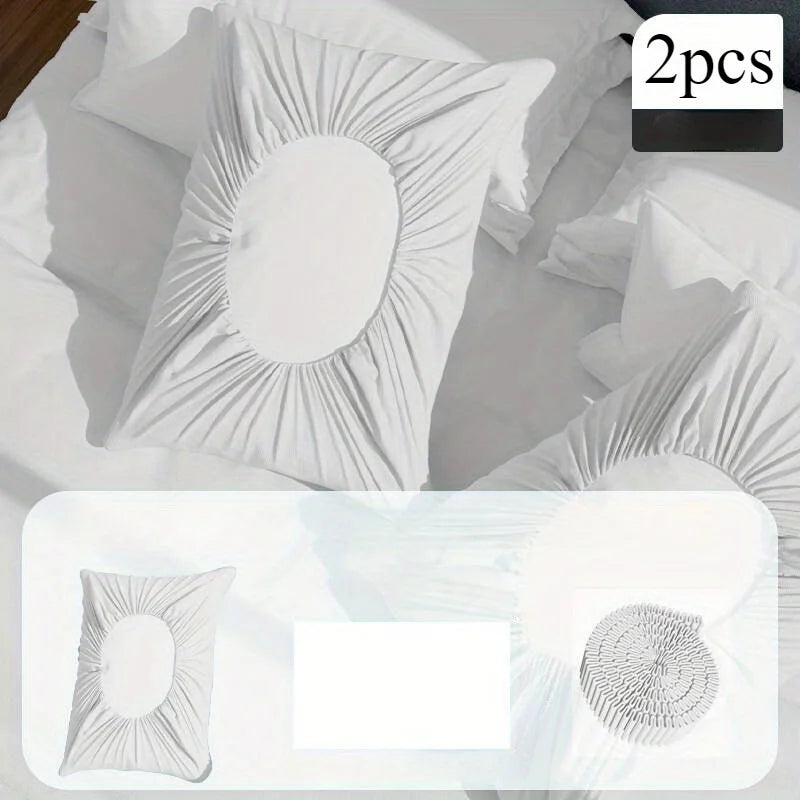 Disposable Pillowcase Set, Dirt-Proof & Breathable, Universal Fit for Hotel, Beauty Salon, Travel - No Pillow Core Included