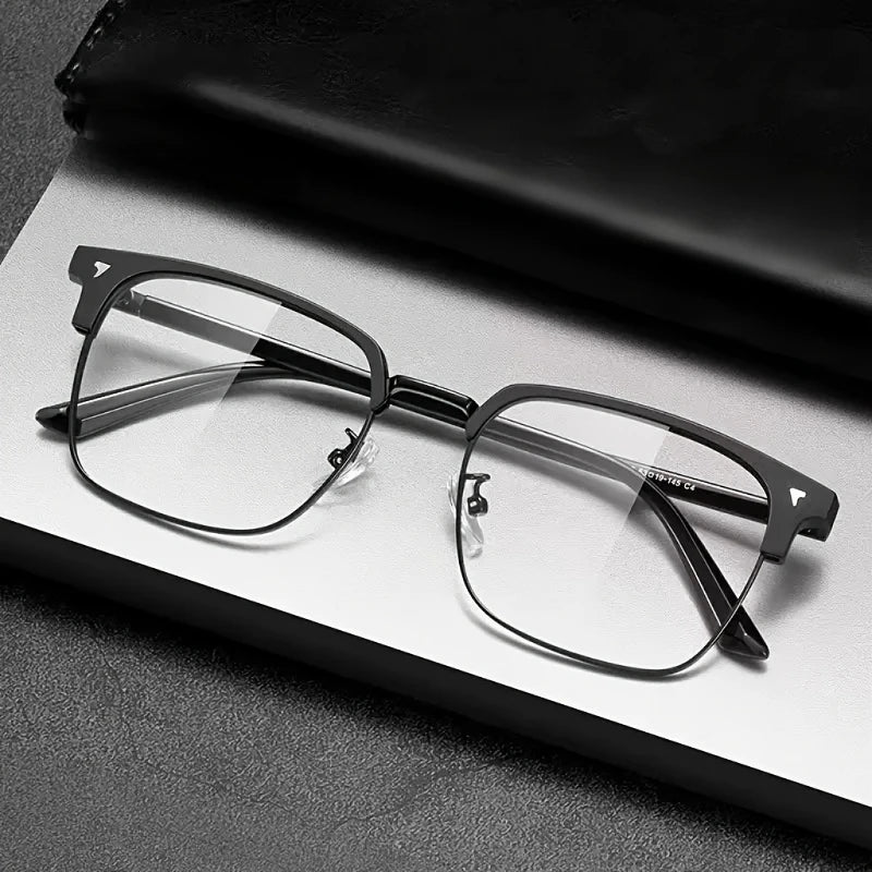 Anti Blue Light Glasses Man Style Square Eyeglass Frame for Women Glasses Men Computer Anti-reflective Lenses Frames