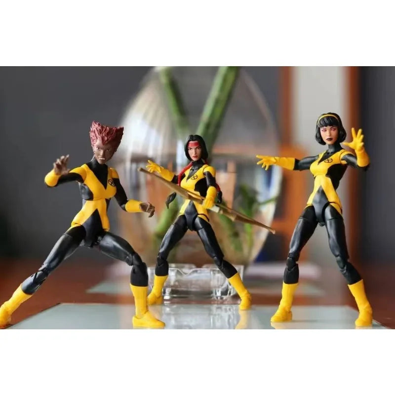 Original Hasbro Marvel Legends Series NEW MUTANTS DANI MOONSTAR Anime Figure Toy Model Collection