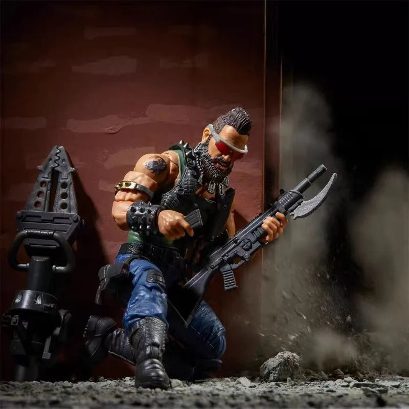 Original Hasbro G.I. Joe Classified Series #102 COBRA Dreadnok Ripper Action Figure Collection Model Toys