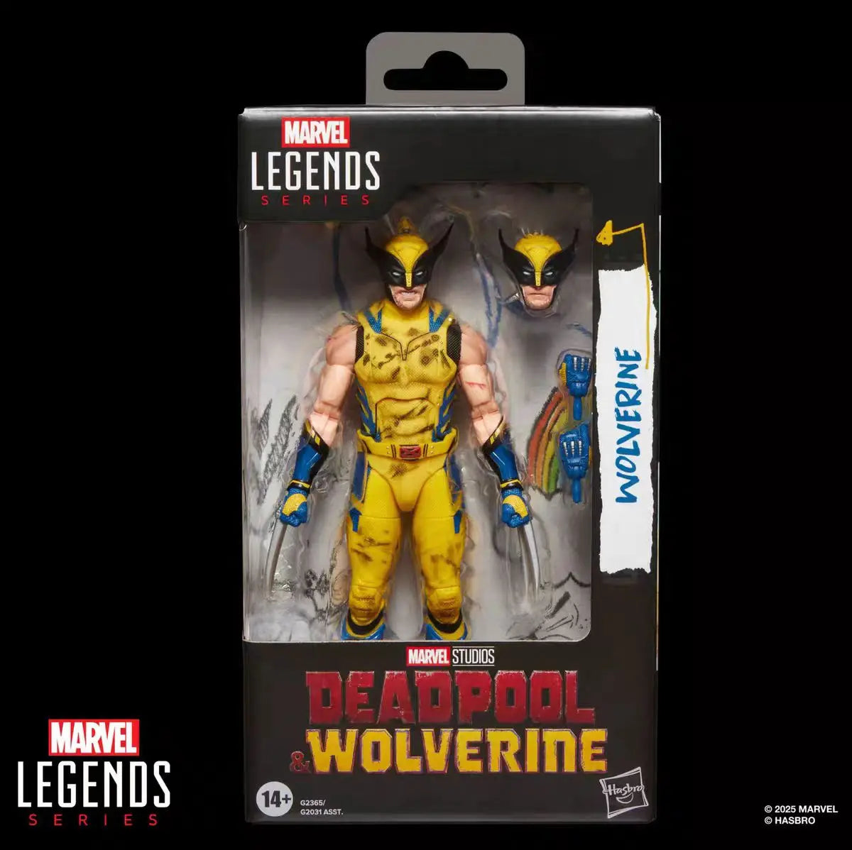 Original Hasbro Marvel DEADPOOL/CASSANDRA NOVA/COWBOYPOOL/X-23/BLADE/WOLOVRINE (BROWN SUIT)/WOLOVRINE Anime Figure Toy