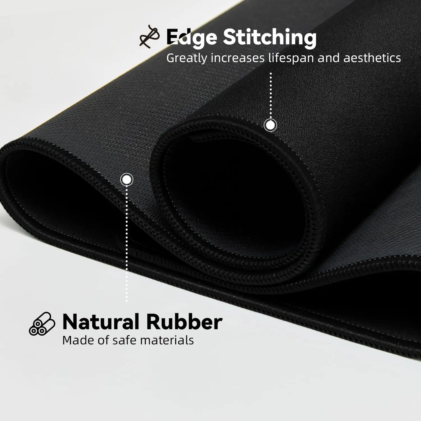 B-Batman Mouse Pad Gaming Setup rug keyboard Mat Desk Accessories Office Mats