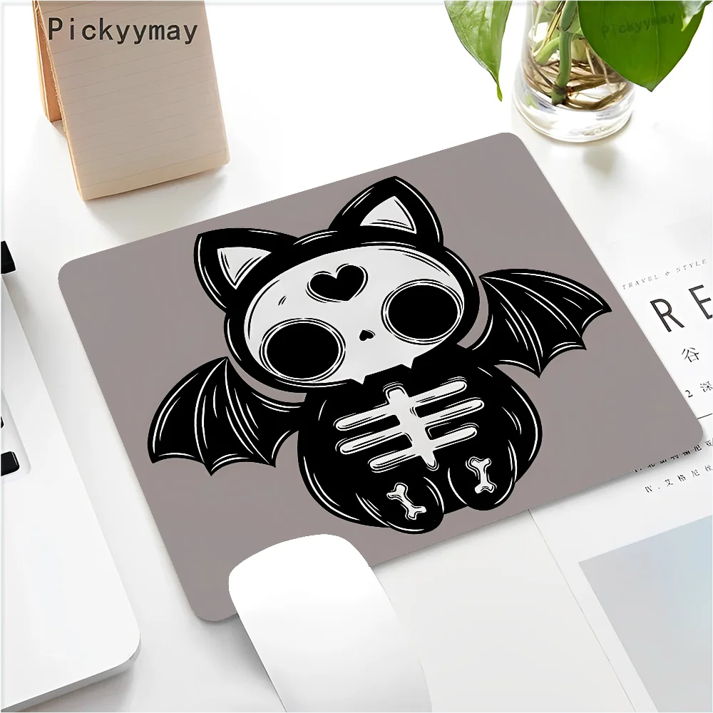 Funny Black Cat Mouse pad PC Desk Mat Table Big Mouse Pad PC Non-slip Rug z27