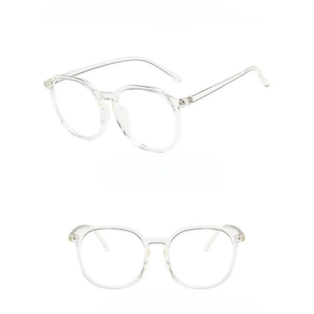 Anti Radiation Glasses for Women Replaceable Lens Eyeglass Retro Round Eyeglasses