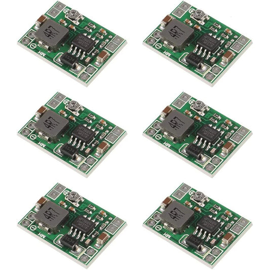 6pcs Mini MP1584EN DC-DC Buck Converter 3A Power Adjustable Power Supply Module 24V to 12V 9V 5V 3V Step-Down Power Module