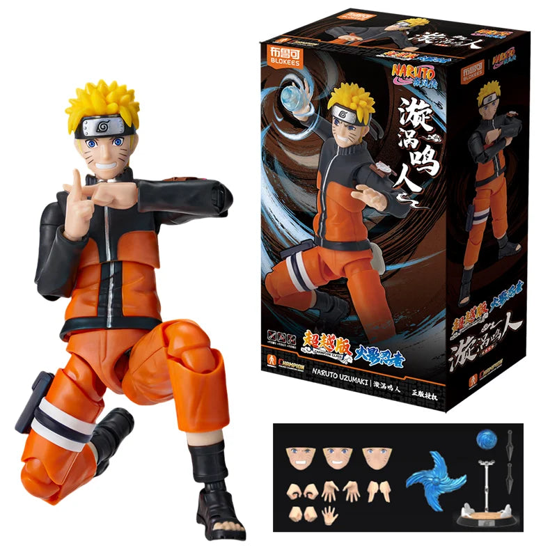 Blokees Naruto Action Figure DIY Toy Uzumaki Boruto Assembling toy Figurines