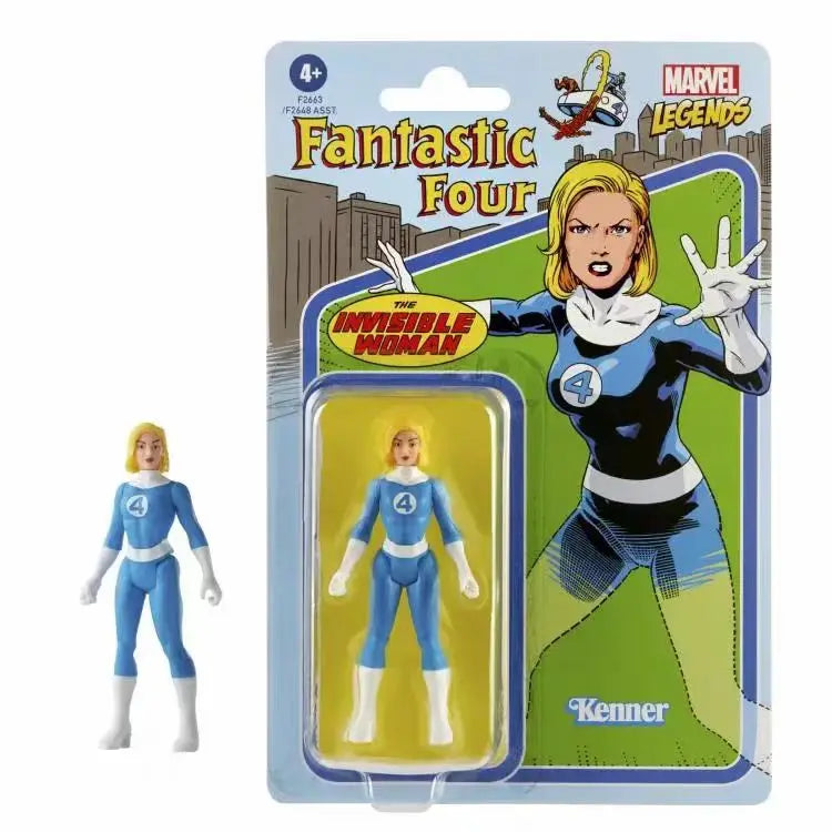 Original Hasbro Marvel Fantastic Four INVISIBLE WOMAN/CYCLOPS/ANT-MAN/VISION/BULLSEYE/HULK Anime Figure Toy Collection Model