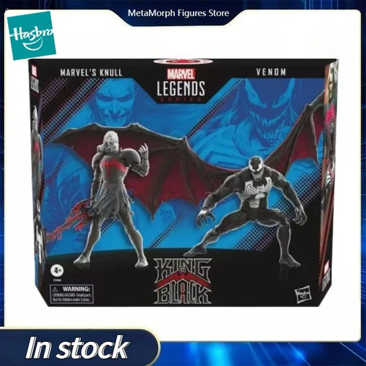 Original Hasbro Marvel Legends Series King in Black Knull & Venom-Wings Action Figures Toys Models Collection