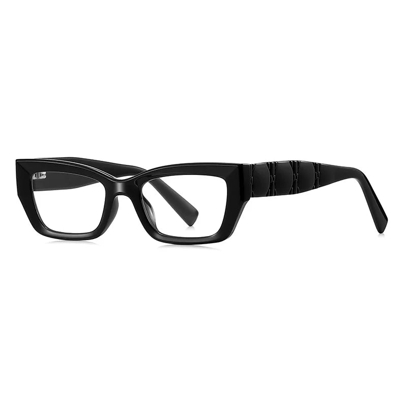 JNPCXI TR90 Butterfly Simple Design Women Anti-Blue Light Reading Eyeglasses Myopia Prescritption Computer Eyewear