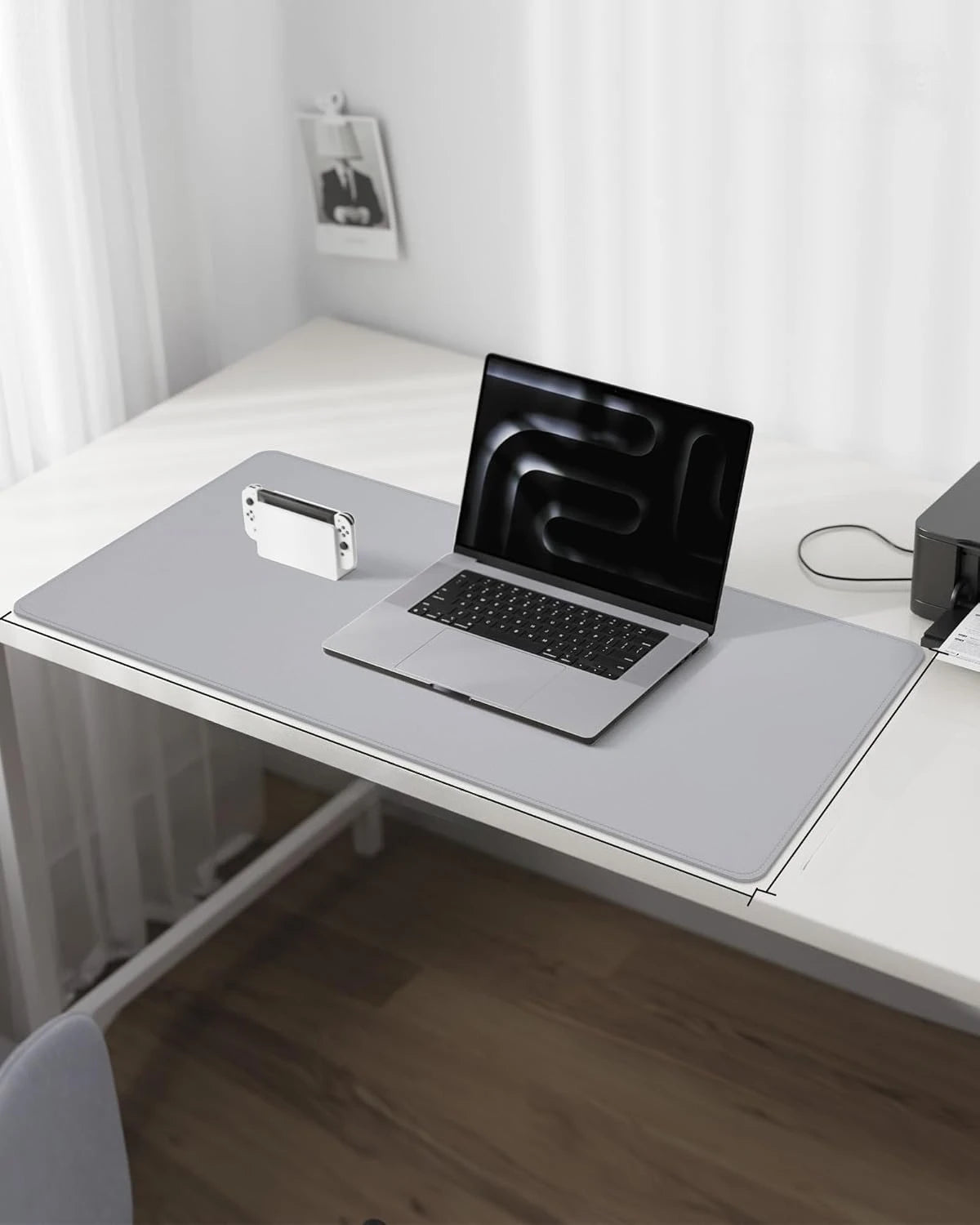 Large Mouse Pad Office Desk Pad Protector Non-Slip Waterproof Easy To Clean Desk Mat Computer Mat Gaming Mouse Pad