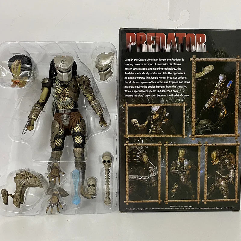 NECA Figure Jungle Hunter Predator Action Figure Alien Collectible Model
