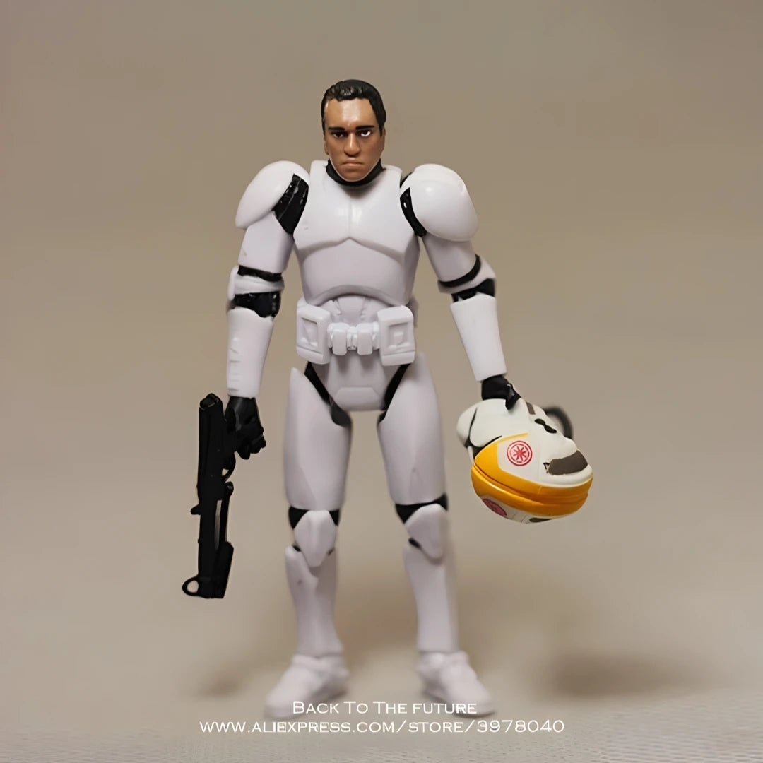 10cm Hasbro Star Wars Movie Darth Vader Dark Trooper Action Figures Collection