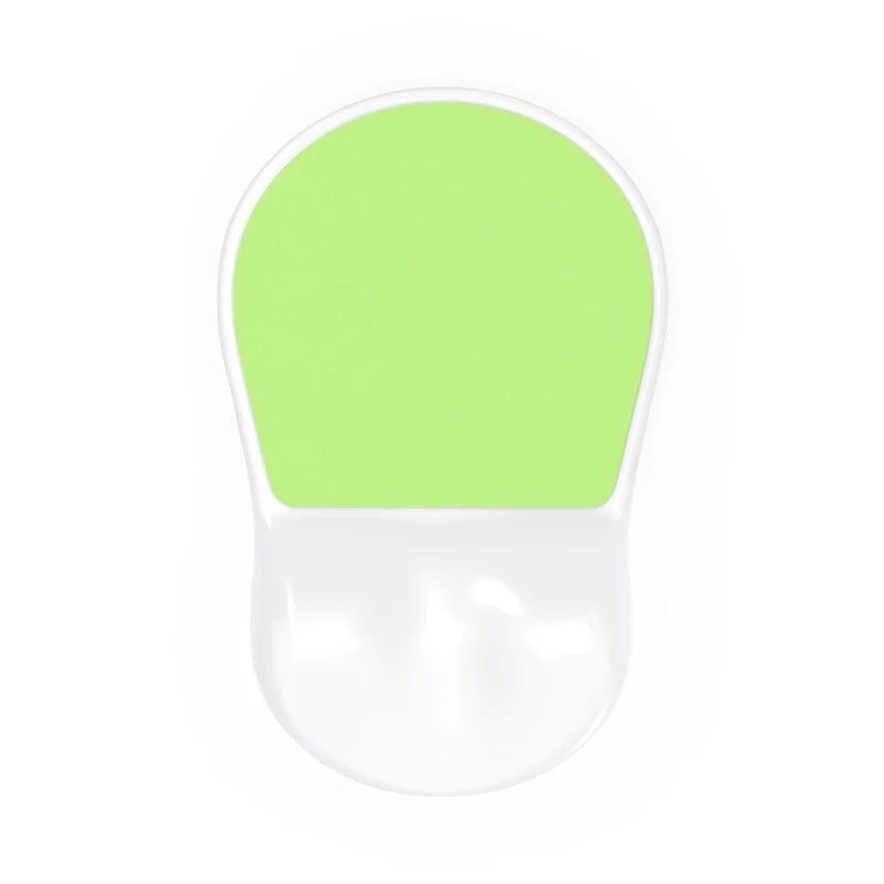 Mouse Pad with Gel Wrist Rest, Ergonomic Comfortable Computer Wrist Support , Pain Relief Mousepad with Non-Slip PU Base