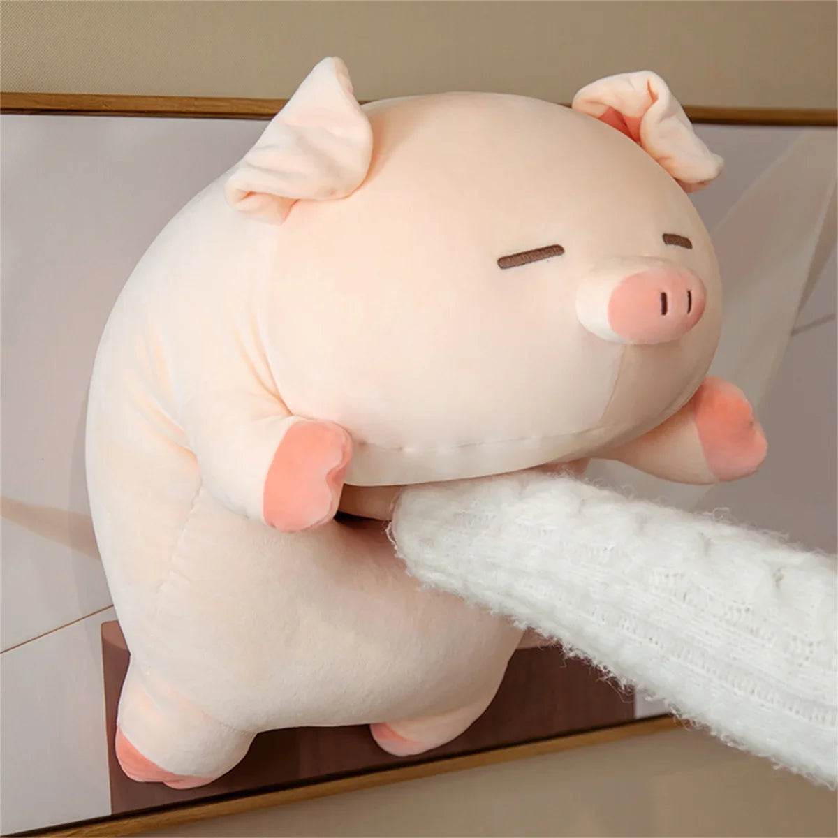 Kawaii Pig Plush Toy Soft Plush Fill Pink Pig Pillow Room Sofa Decoration Cushion Birthday Gift Dropshipping