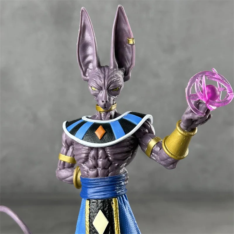 12" Dragon Ball Z Super God of Destruction Beerus Action Figures Collection
