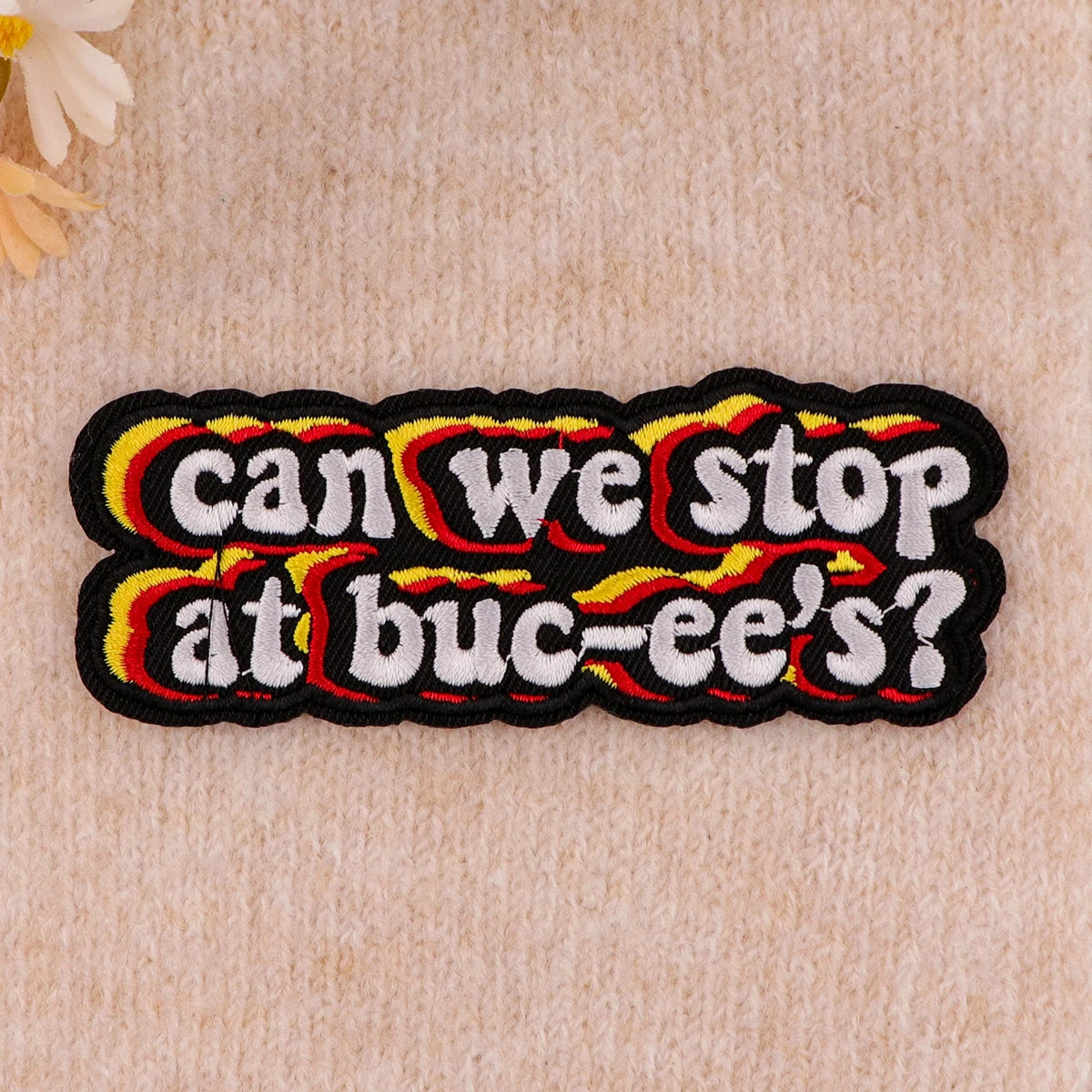 can we stop Patches for Clothing Funny Quotes Embroidered Patches on Clothes Stickers DIY Ironing Appliques Jacket Jeans Stripes