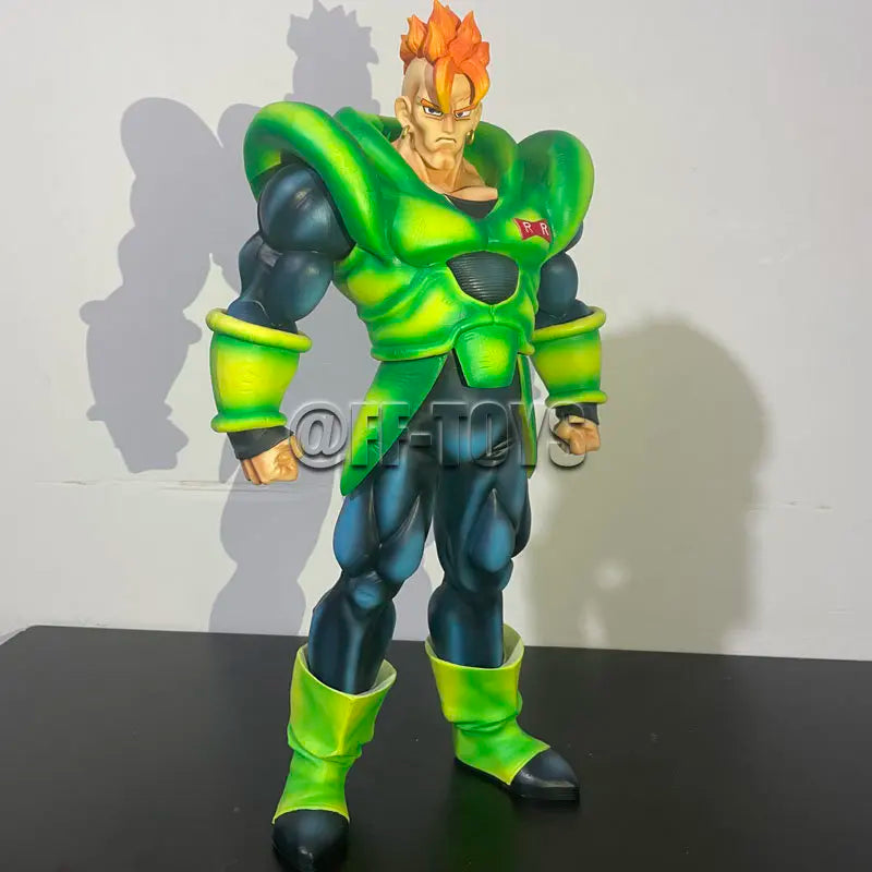 41Cm Anime Dragon Ball ANDROID 16 Figure PVC Action Figures GK Statue Collection Model Toys for Children Gifts