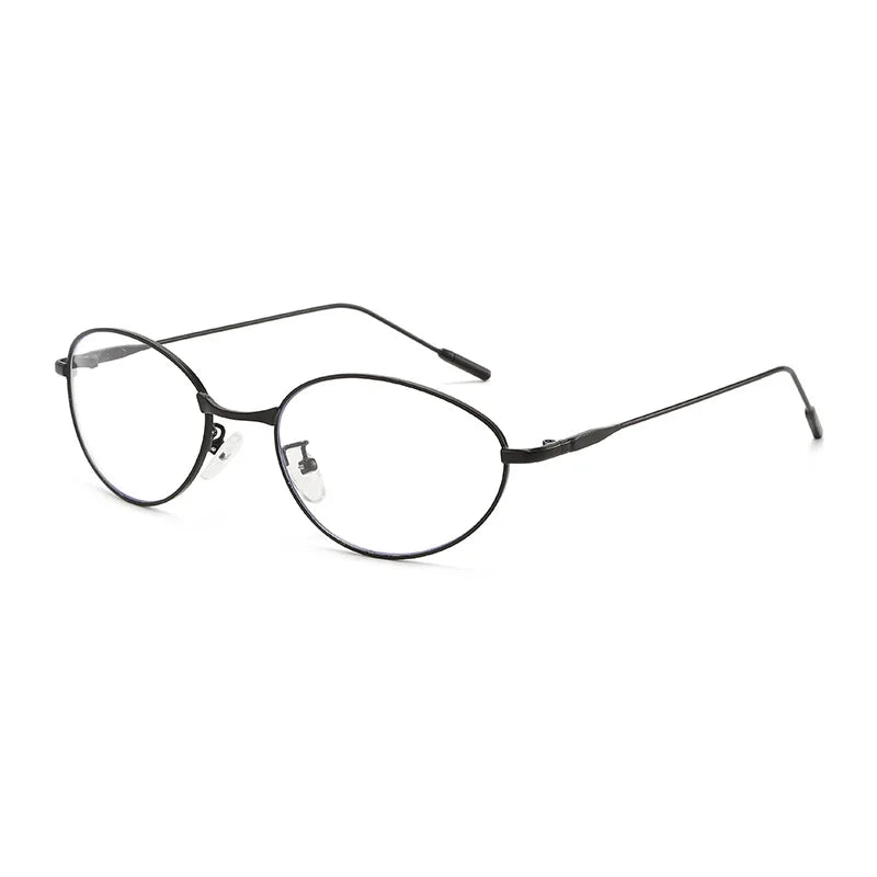 JNPCXI New Ins Popular Fashion Cat Eye Color Women Luxury Metal Sunglasses Brand Designer Oval Shades UV400 Men Sun Glasses