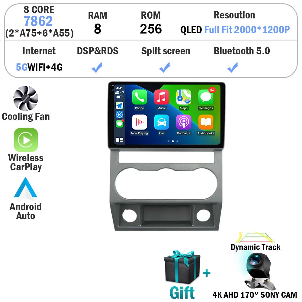 Android 15 Car Radio Multimedia Video Player For GAZ Gazelle Next 2016+ 2 Din Navigation GPS Carplay Autoradio Stereo WIFI 4G BT