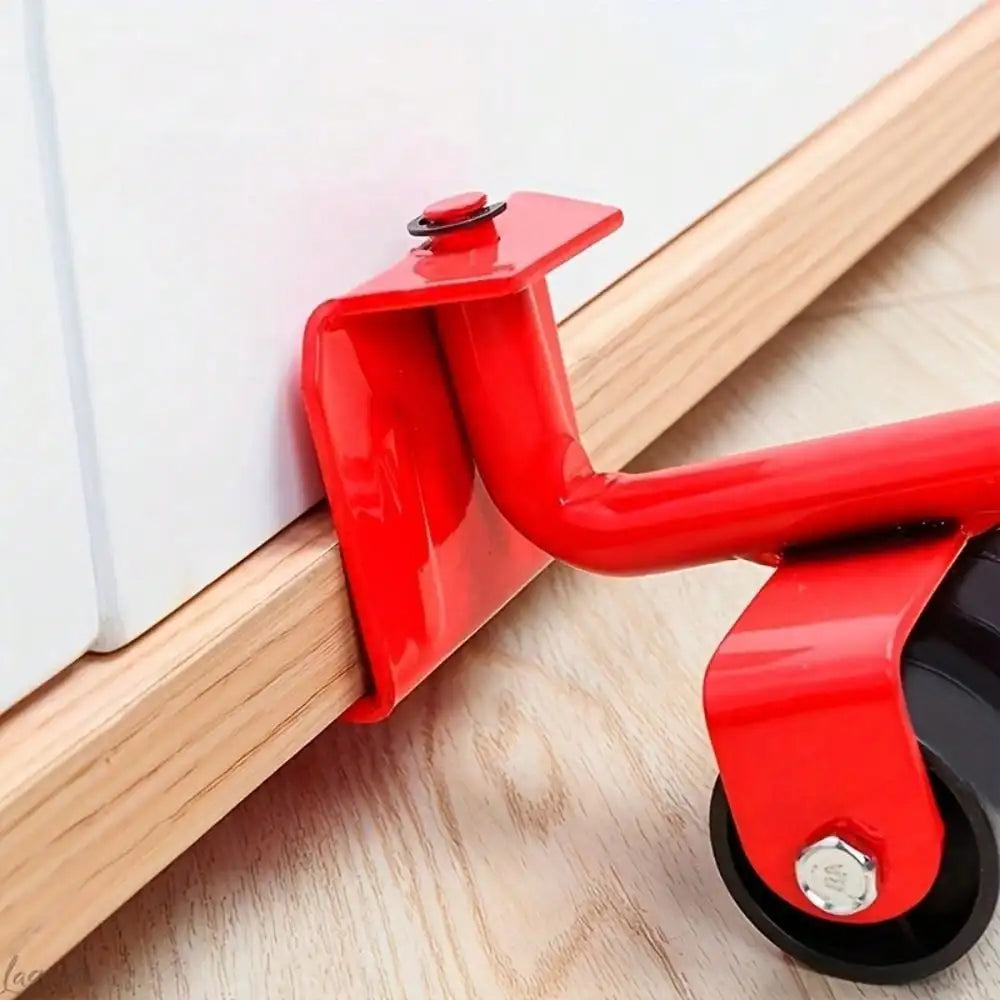 Heavy Duty Furniture Mover Effortless Tool With Smooth Rolling Pulley Base - Transports Large Heavy Objects For Home Office Use