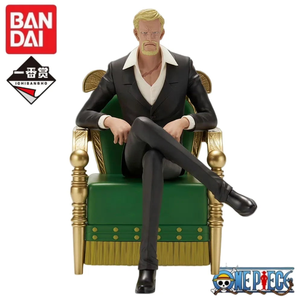 Special OfferIn Stock 100% Original Bandai Ichiban Kuji One Piece The Throne of Power Anime Figure Collectible Statue Birthday G