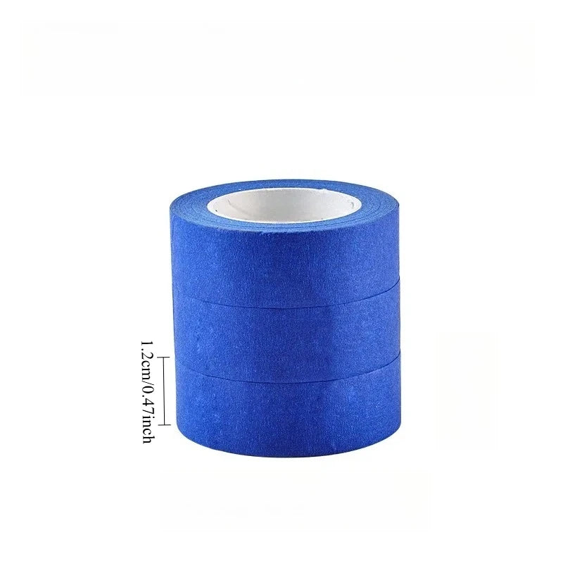 3Rolls 20m/Roll Paint Tape Multi-Surface Masking Easy Removal Paint Tape Security Wall Painting Crafts Art Construction Home