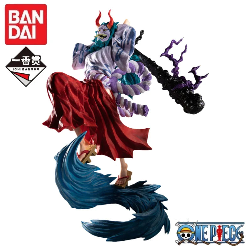Special OfferIn Stock 100% Original Bandai Ichiban Kuji Ex One Piece Girl's Collection Ha No Kirameki Yamato Ulti Black Maria An