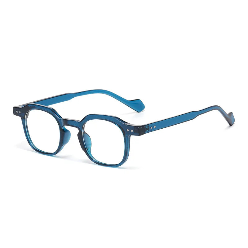 JNPCXI New Retro Small Square Men Glasses Frame Fashion Punk Eyewear Clear Anti-Blu-Ray Women Optical Frame Computer