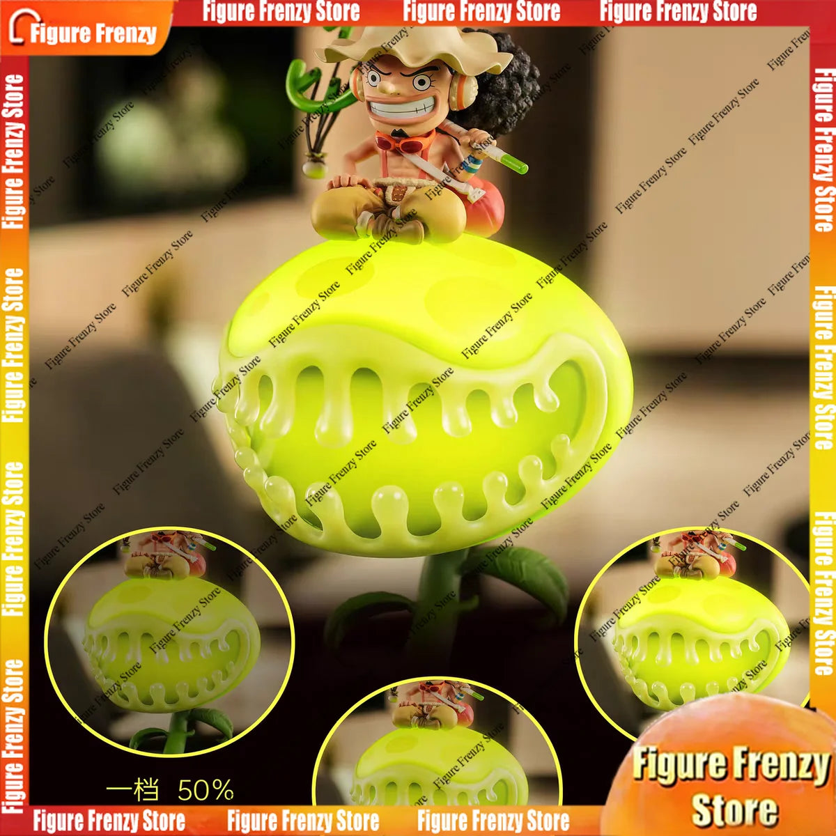 Special OfferHot Anime One Piece Devil Fruit Robin Ace Luffy Nico Night Light Figure Mol Figure Desktop Ornament Trendy Toys Bir