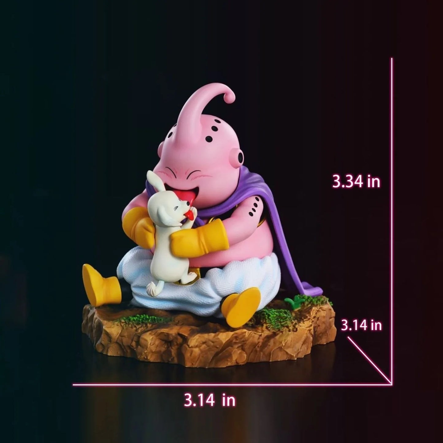 8.5cm Dragon Ball Majin Buu Bou Anime Figures Q Version Figurine PVC Statues