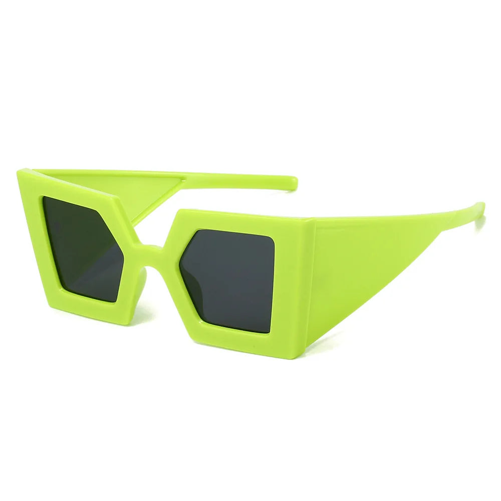 JNPCXI New Y2K Punk Square Sunglasses Women Luxury Big Frame Vintage Sun Glasses For Ladies Fashion Outdoor Shades UV400