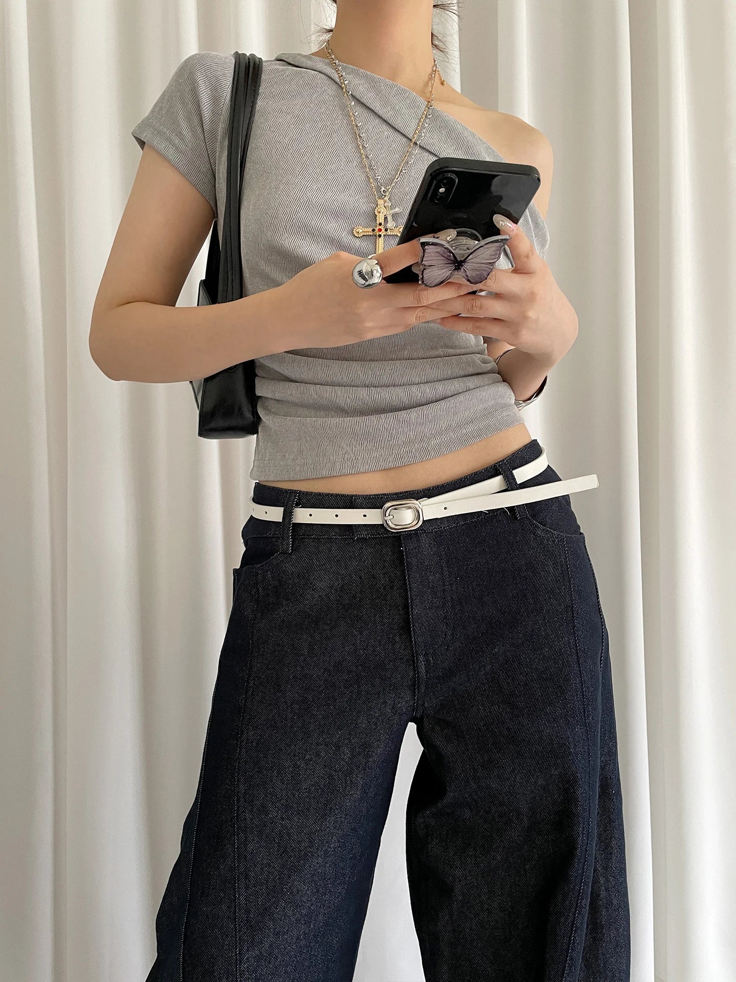 Fine Korean Style High-End Belt For Women Accessory To Wear With Skirts Jeans Etc