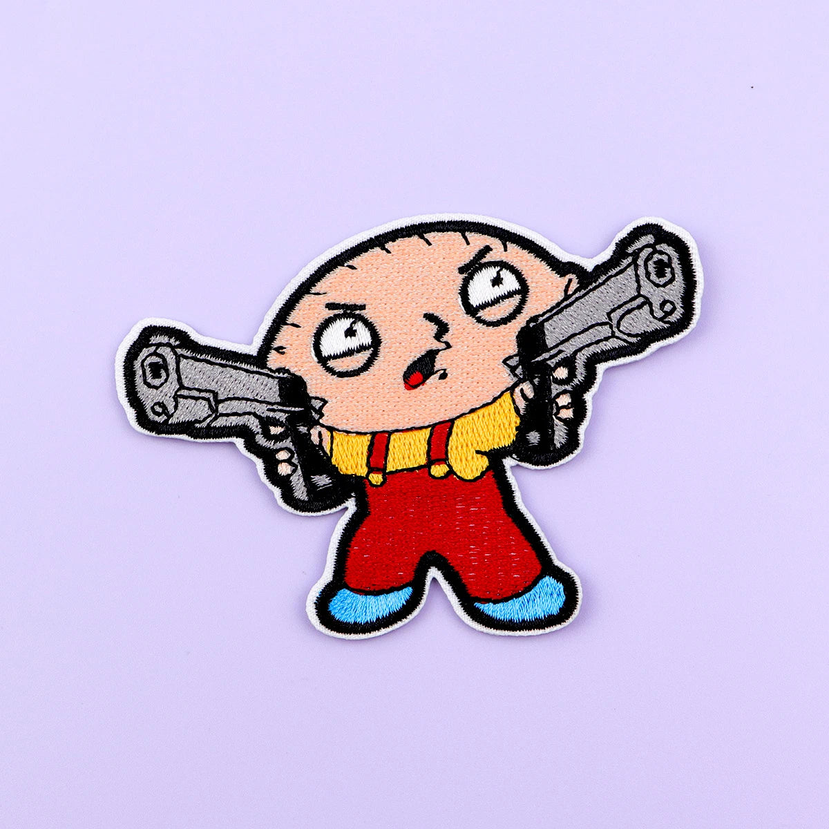 Cartoon Boy Iron On Patch Clothes Patch For Clothing Funny Embroidered Patch Garment Apparel Accessories Sewing Stickers