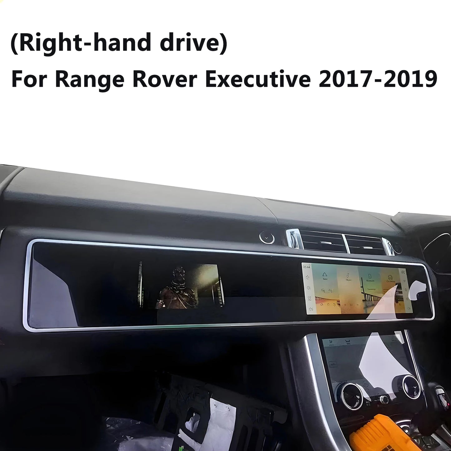 RHD dual-screen car multimedia player, suitable For Land Rover Range Rover Sport L494 (2013-2017) CarPlay car radio