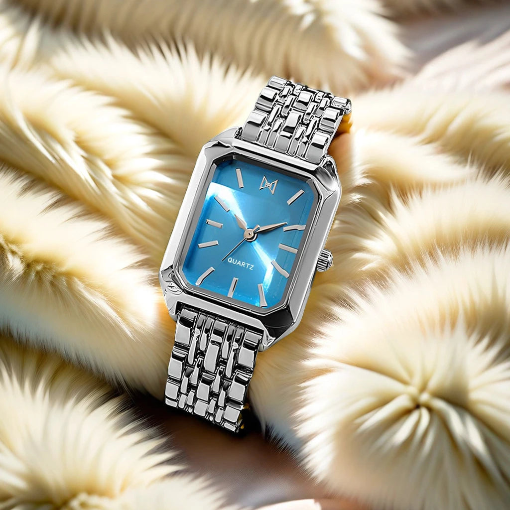Fashion Women's Watches Gold Steel Strap Luxury Ladies Quartz Wristwatches Qualities Female Roman Scale Clock relógio feminino