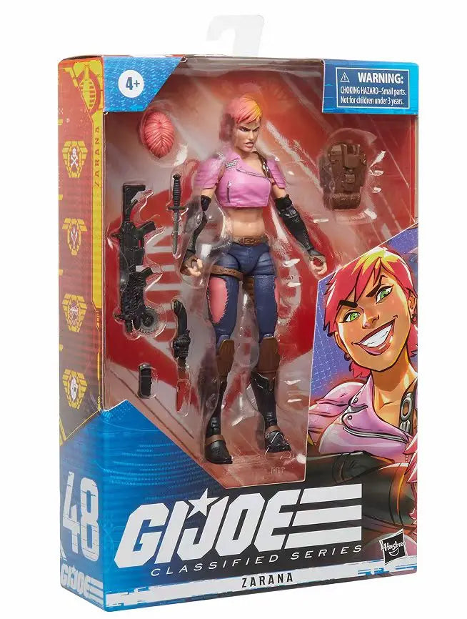 Original Hasbro G.I. Joe GI Joe Classfied Series Zarana/PYTHON PATROL DFFICER/Dusty/Crimson Guard Action Figure Collection Toys