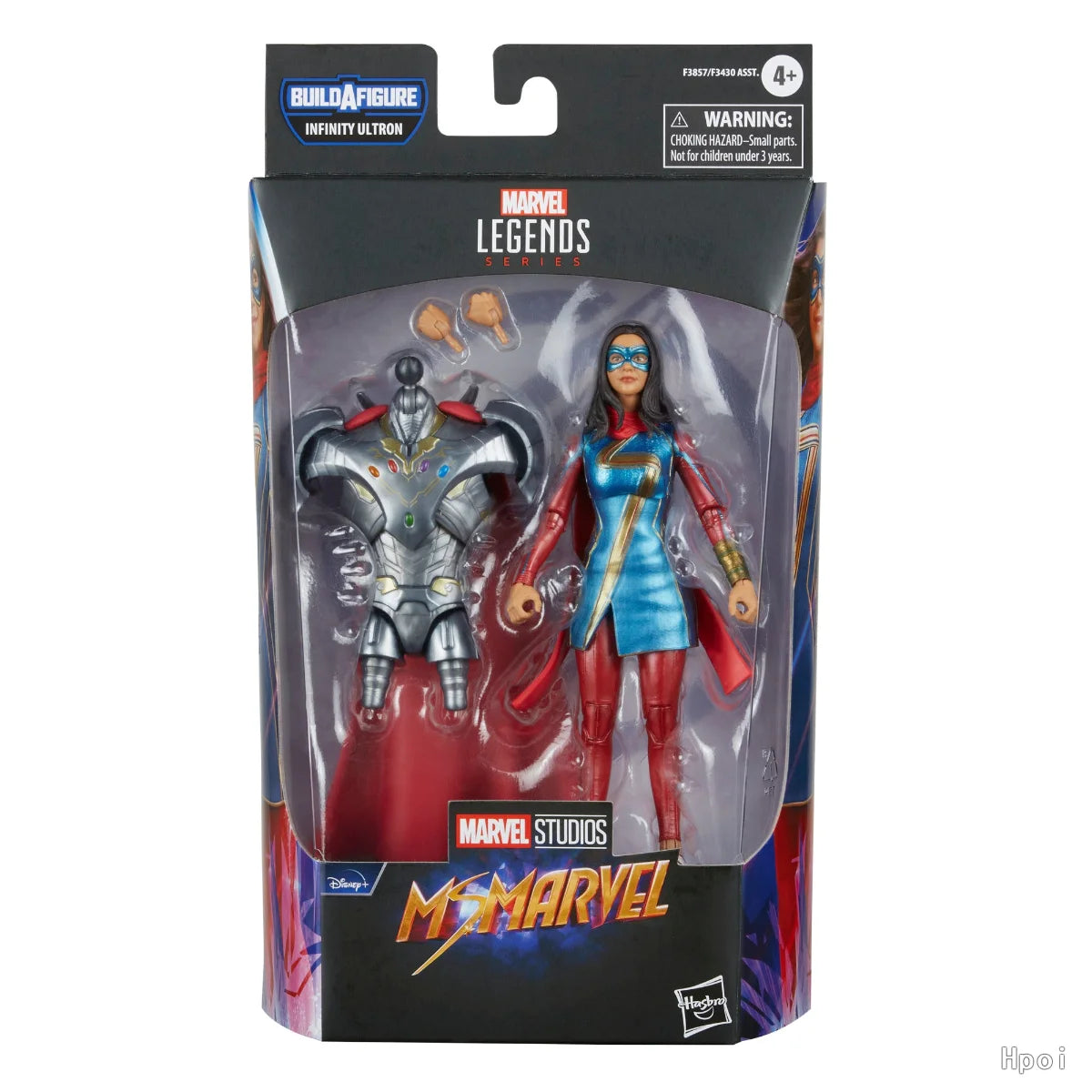 Original Hasbro Marvel Legends Series Ms. Marvel  Action Toy Figure