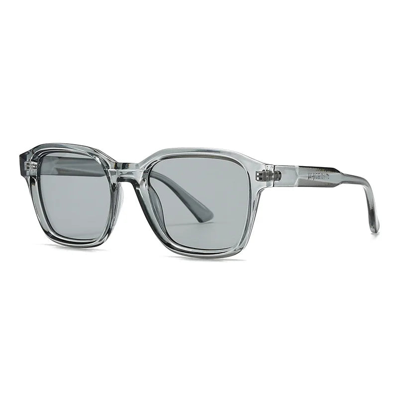 JNPCXI New Ins Popular Fashion Square Sunglasses Women Retro Gray Trending Men Shades UV400 Sun Glasses