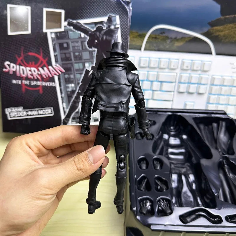 Miles Sentinel Peter Parker Sv Spider Verse Noir Action Figures PVC Collects 04