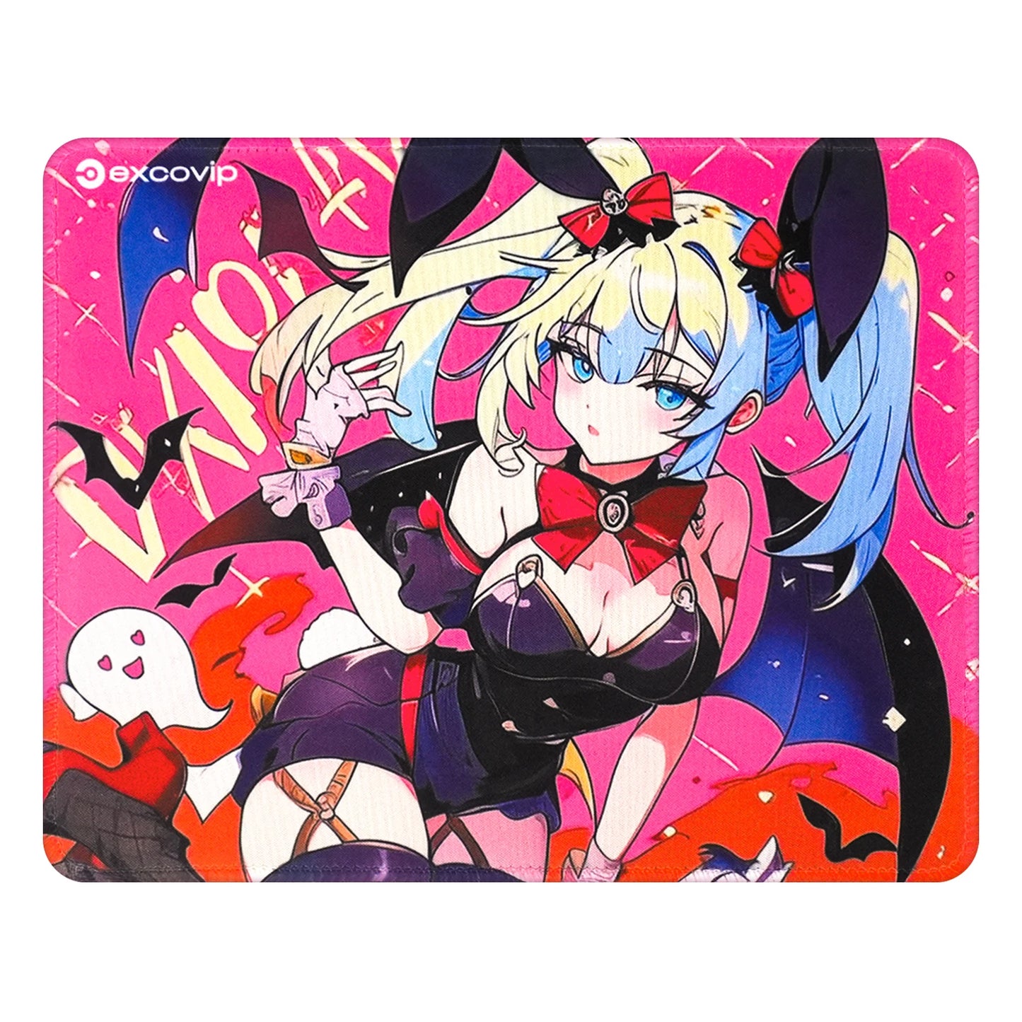 EXCO Gaming Mouse Pad with Stitched Edge Non-Slip Rubber Base Computer Mousepad Small for Office Home Laptop Portable Durable