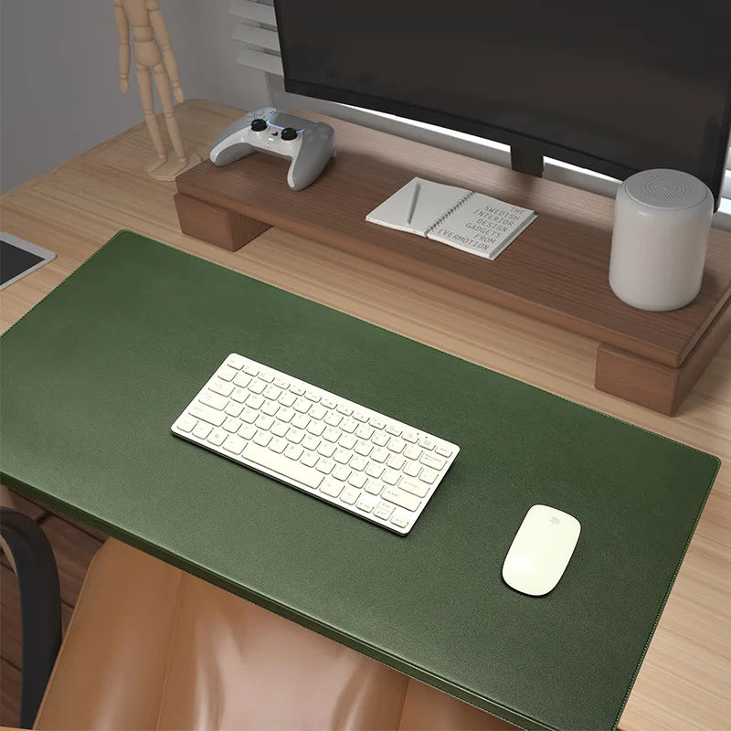 Folding Elbow Guard Wrist Guard PU Office Desk Mat Big Mouse Pad Laptop Computer Desk Pad Gaming Mousepad Table Mat Cushion