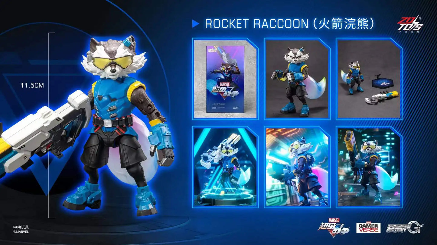 ZD Toys Deadpool & Wolverine Action Figure ZD Original 1/10 X-Men Limited Ed