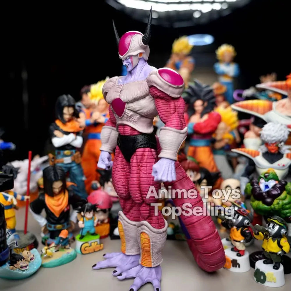 35.5cm Anime Dragon Ball, Z Frieza Action Figure Form Frieza GK PVC Model Statue