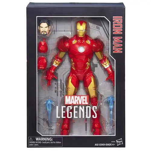 Original Hasbro Marvel Legends Series IRON MAN Anime Figure Toy Collection Gift