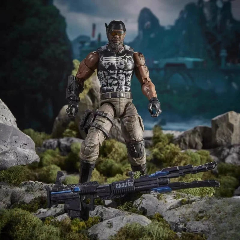 Original Hasbro G.I. Joe Classified Series COBRA ISLAND Roadblock Anime Figure Model Toys Ornaments