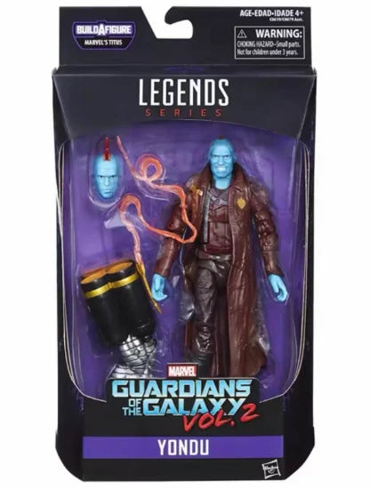 Original Hasbro Marvel Legends Series YONDU&MASTERS OF MIND Anime Figure Model Collection Toy