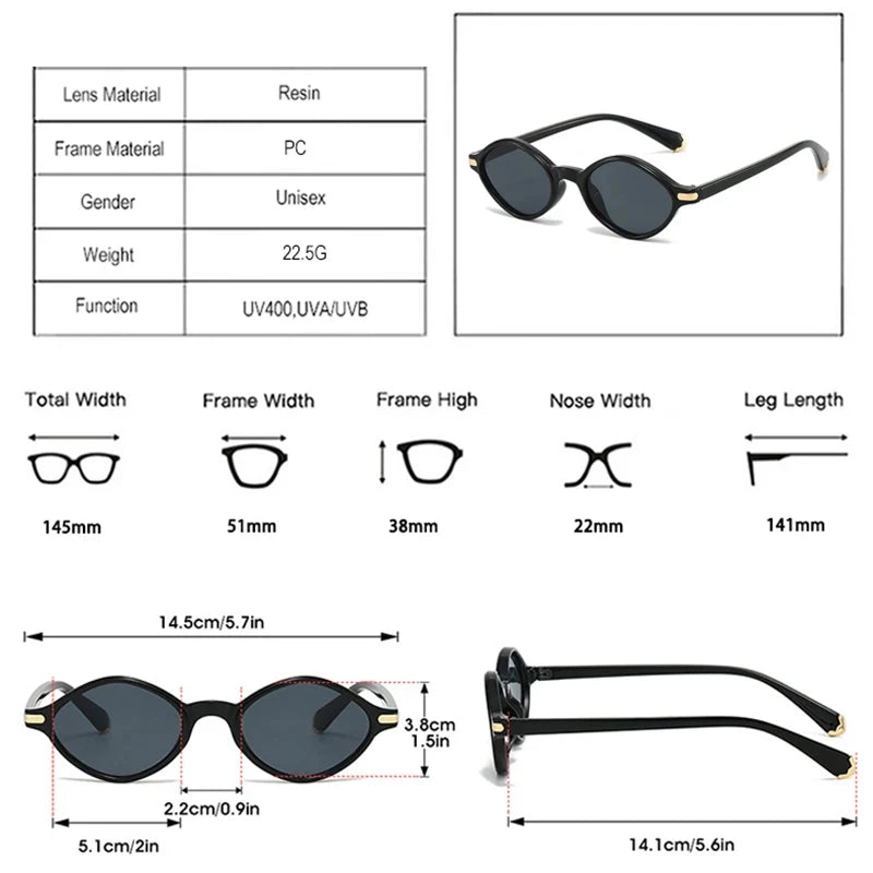 JNPCXI New Retro Polygon Cat Eye Sunglasses Women Fashion Leopard Shades UV400 Men Rivets Sun Glasses